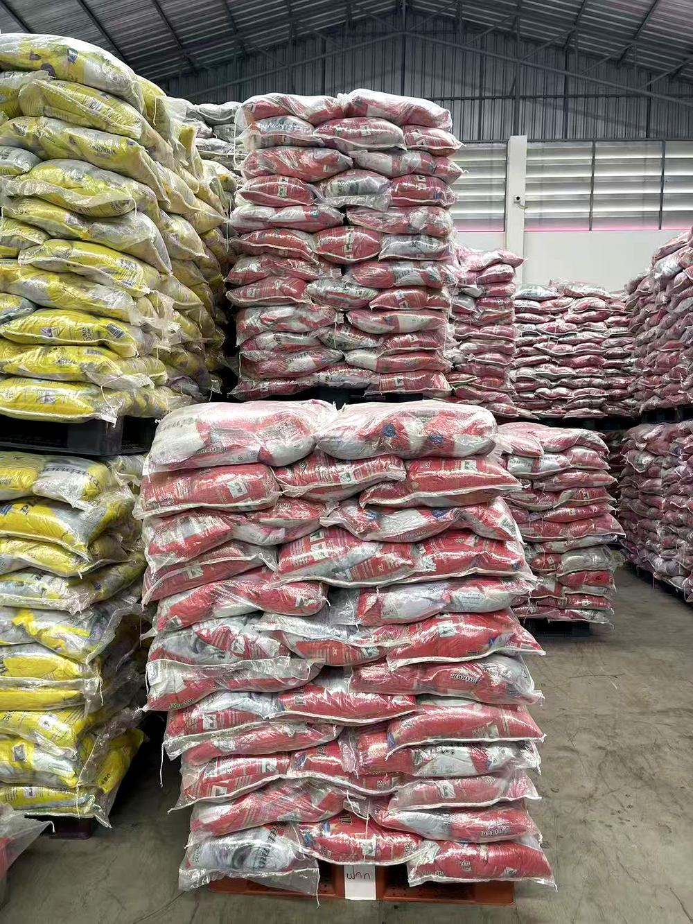 Palletized export warehouse